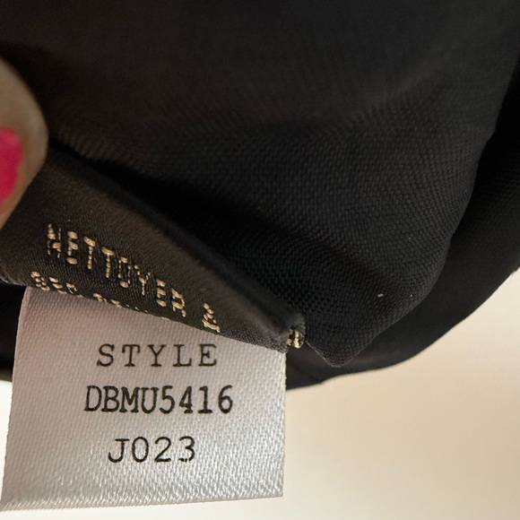 Dana Buchman Fully Embroidered Floral Silk & Linen Top - Picture 7 of 12